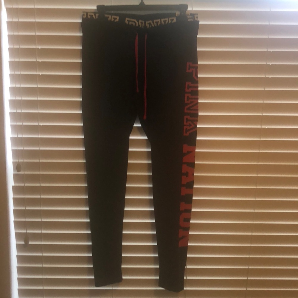 New Pink Victoria’s Secret campus yoga leggings